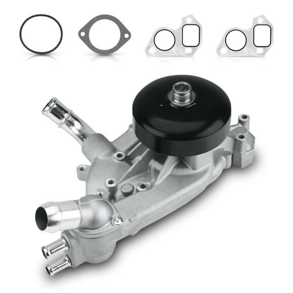 Water Pump W/ Thermostat For Chevy Silverado GMC Sierra Cadillac 4.8L 5.3L 6.0L‎ - Picture 1 of 4